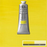 Lemon Yellow Professional Acrylic Winsor &amp; Newton 60 ml Kleur 346