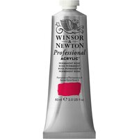 Permanent Rose Professional Acrylic Winsor &amp; Newton 60 ml Kleur 502