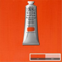 Phthalo Pyrrole Orange Professional Acrylic Winsor &amp; Newton 60 ml Kleur 519