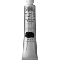Ivory Black Professional Acrylic Winsor &amp; Newton 200 ml Kleur 331