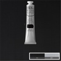 Ivory Black Professional Acrylic Winsor &amp; Newton 200 ml Kleur 331