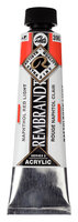 Naftolrood Licht Rembrandt Acrylverf Talens 40 ML Kleur 398
