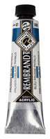 Pruisischblauw (Phtalo) Rembrandt Acrylverf Talens 40 ML Kleur 566