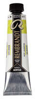 Geelgroen Rembrandt Acrylverf Talens 40 ML Kleur 617