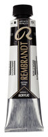 Ivoorzwart Rembrandt Acrylverf Talens 40 ML Kleur 701