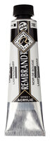 Lampenzwart Rembrandt Acrylverf Talens 40 ML Kleur 702