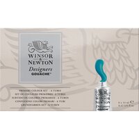 Primaire kleuren set Designers Gouache van Winsor &amp; Newton 6 x 14 ML Set 601