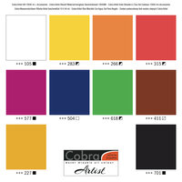 10 x 40 ML Geschenkenset Cobra Artist watermengbare olieverf