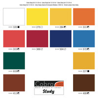 Starterset Middel Cobra Study Watermengbare Olieverf 12 x 20 ML