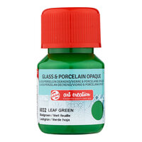Bladgroen Dekkend / Opaque Art Creation Glas &amp; Porseleinverf 30 ML Kleur 6032