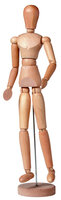 Talens Ledenpop Man &ndash; 40 cm Blank Hout (Op = Op)