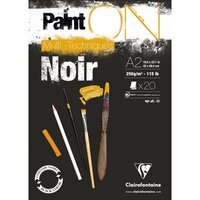 A2 Paint'ON Zwart 20 vellen 250 grams van Clairefonaine