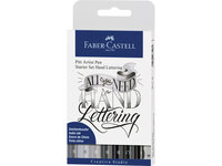 tekenstift Faber-Castell Pitt Artist Pen handlettering   8-delig basisetui