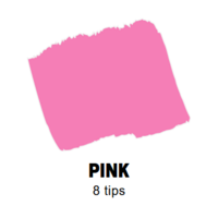 Pink Schuin afgeslepen punt Posca Acrylverf Marker PC17K Kleur 13
