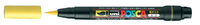 Yellow Penseel punt Posca Acrylverf Marker PCF350 Kleur 2