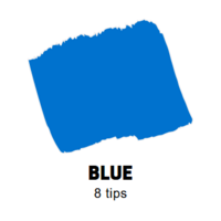 Blue Schuin afgeslepen punt Posca Acrylverf Marker PC17K Kleur 33