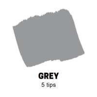 Grey Conische punt Posca Acrylverf Marker PC5M Kleur 37