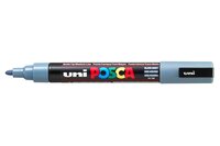 Slate Grey Conische punt Posca Acrylverf Marker PC5M Kleur 61