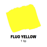 Fluo Yellow Conische punt Posca Acrylverf Marker PC5M Kleur F2