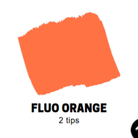 Fluo Orange Conische punt Posca Acrylverf Marker PC5M Kleur F4