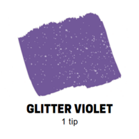 Glitter Violet Conische punt Posca Acrylverf Marker PC3ML Kleur L12
