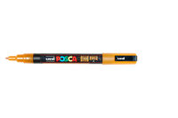 Glitter Orange Conische punt Posca Acrylverf Marker PC3ML Kleur L4