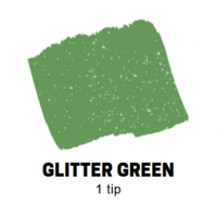 Glitter Green Conische punt Posca Acrylverf Marker PC3ML Kleur L6