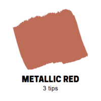 Metallic Red Gekalibreerde punt Posca Acrylverf Marker PC1MR Kleur M15