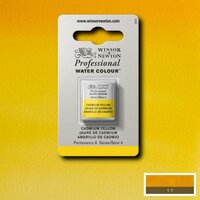 Cadmium Yellow Serie 4 Artists' Watercolour Half Napje van Winsor &amp; Newton Kleur 108
