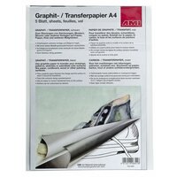 A4 Zwart grafietpapier AMI 5 vellen