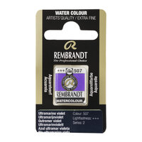 Ultramarijnviolet (S 2) Rembrandt Aquarelverf Napje Kleur 507