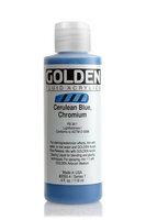 Ceruleumblauw Chroom Golden Fluid Acrylverf Flacon 118 ML Serie 7 Kleur 2050