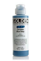 Ceruleumblauw Donker Golden Fluid Acrylverf Flacon 118 ML Serie 9 Kleur 2051