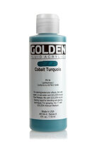 Kobalt Turkoois Golden Fluid Acrylverf Flacon 118 ML Serie 8 Kleur 2144