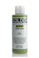 Groengoud Golden Fluid Acrylverf Flacon 118 ML Serie 7 Kleur 2170