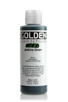 Jenkinsgroen Golden Fluid Acrylverf Flacon 118 ML Serie 7 Kleur 2195