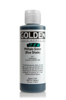 Phtalogroen Blauwachtig Golden Fluid Acrylverf Flacon 118 ML Serie 4 Kleur 2270