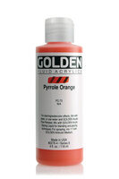 Pyrrooloranje Golden Fluid Acrylverf Flacon 118 ML Serie 8 Kleur 2276