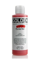 Pyrroolrood Golden Fluid Acrylverf Flacon 118 ML Serie 8 Kleur 2277