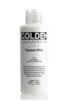 Titaanwit Golden Fluid Acrylverf Flacon 118 ML Serie 1 Kleur 2380