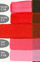 Cadmiumrood Middel Imit. Golden Fluid Acrylverf Flacon 118 ML Serie 4 Kleur 2425