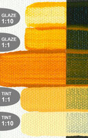 (Historisch) - Indisch Geel Imit. Golden Fluid Acrylverf Flacon 118 ML Serie 4 - H Kleur 2436