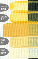 (Historisch) - Napelsgeel Imit. Golden Fluid Acrylverf Flacon 118 ML Serie 2 - H Kleur 2438