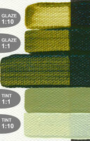 (Historisch) - Sapgroen Imit. Golden Fluid Acrylverf Flacon 118 ML Serie 4 - H Kleur 2440