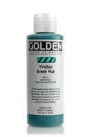(Historisch) - Viridiaansgroen Imit. Golden Fluid Acrylverf Flacon 118 ML Serie 1 - H Kleur 2443