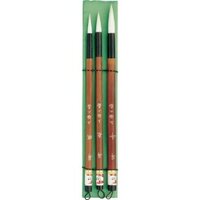 3 Chinese kunstenaarpenselen set