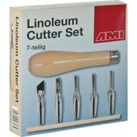 Lino-snijset 7-dlg