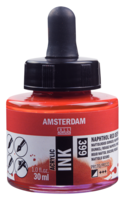Naftolrood donker Acryl Inkt Amsterdam 30 ML Kleur 399