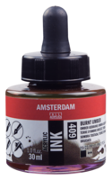 Omber gebrand Acryl Inkt Amsterdam 30 ML Kleur 409