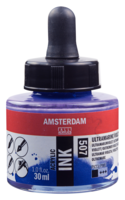 Ultramarijn Violet Acryl Inkt Amsterdam 30 ML Kleur 507
